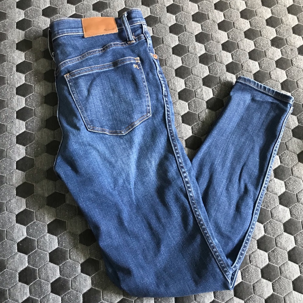 Madewell 10” High-Rise Skinny Jeans Size 28
